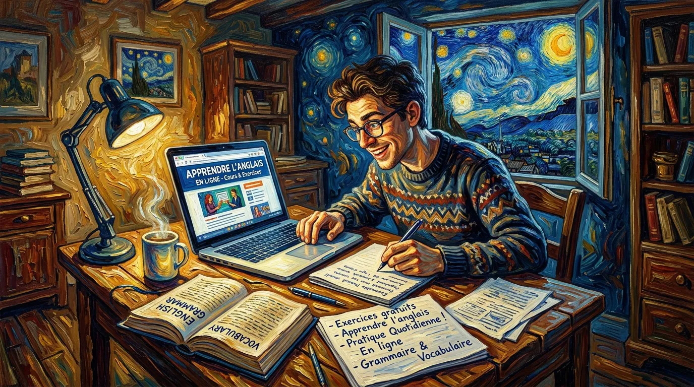 Exercices gratuits pour apprendre l'anglais en ligne