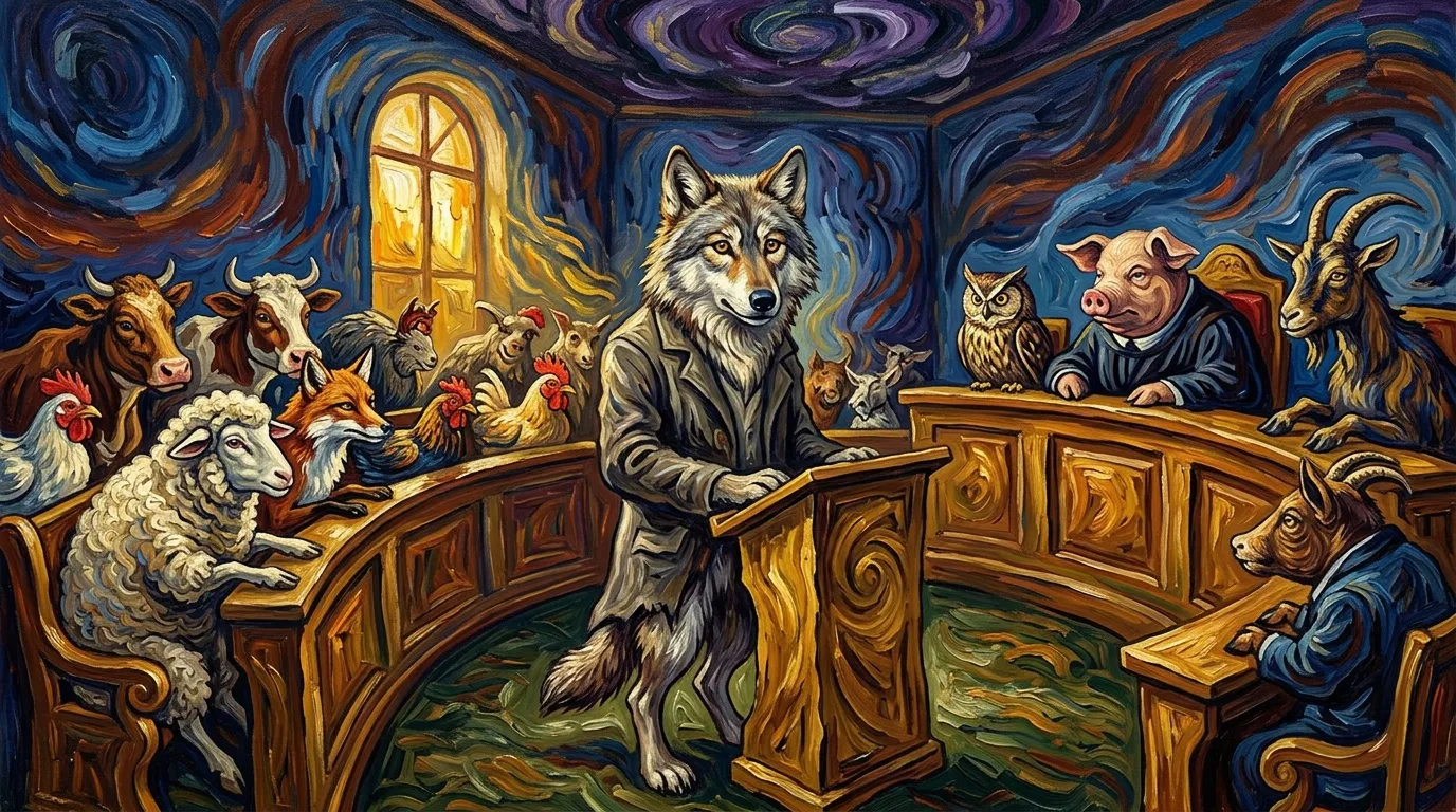 Le procès du loup de Zarko Petan